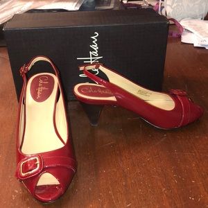 Cole Haan Air Rachel Red Slingback with Box